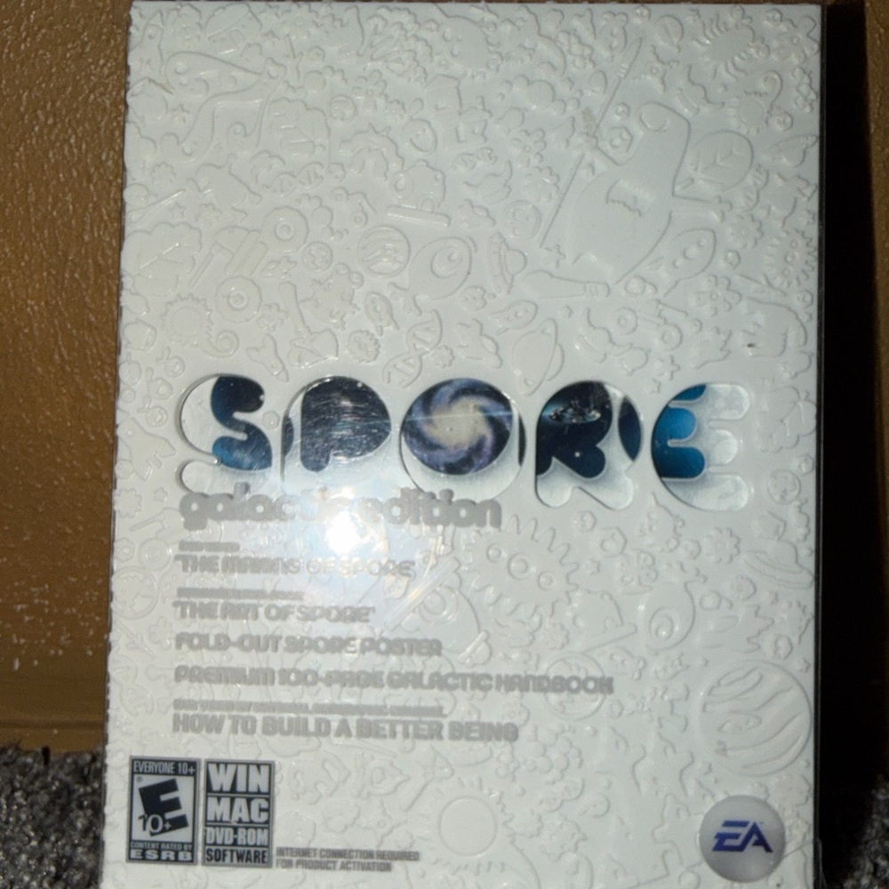 Spore Galactic Edition EA PC Computer Video Game 2008 Complete Used Pre Owned GA